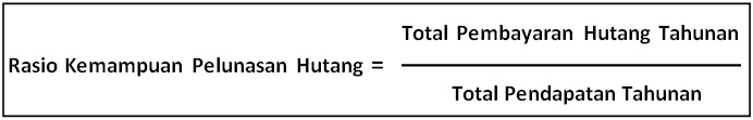 rasio kemampuan pelunasan hutang